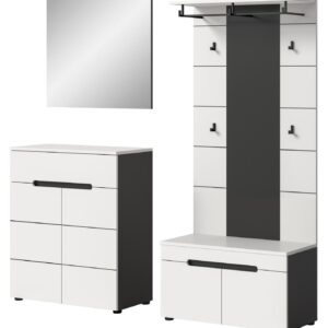 wohnli-moebel-suche-800001361906 Wohnli Möbelsuche - GARDEROBEN-SET 4-teilig weiß