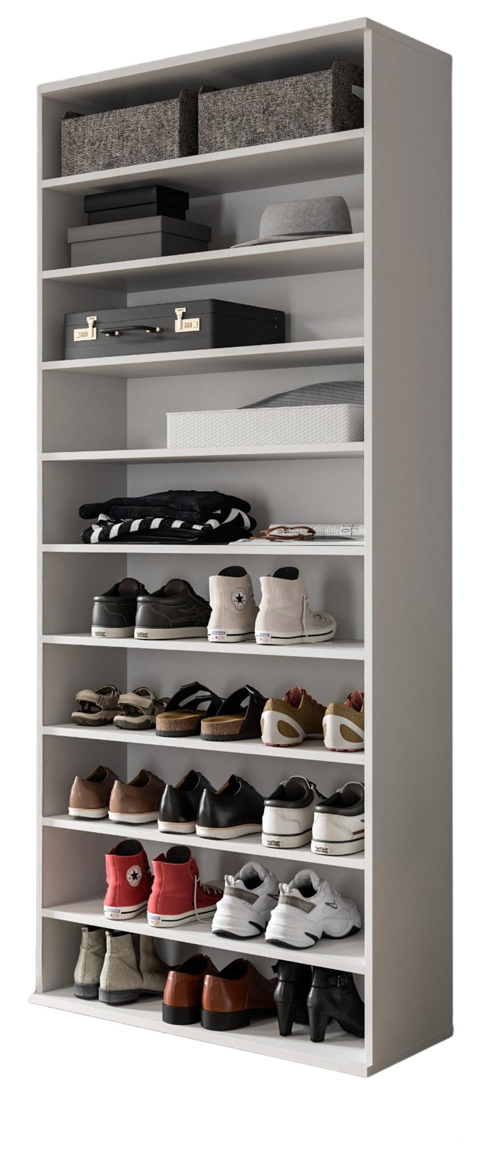 wohnli-moebel-suche-800001361979 Wohnli Möbelsuche - SCHUHREGAL weiß 80 x 193 cm