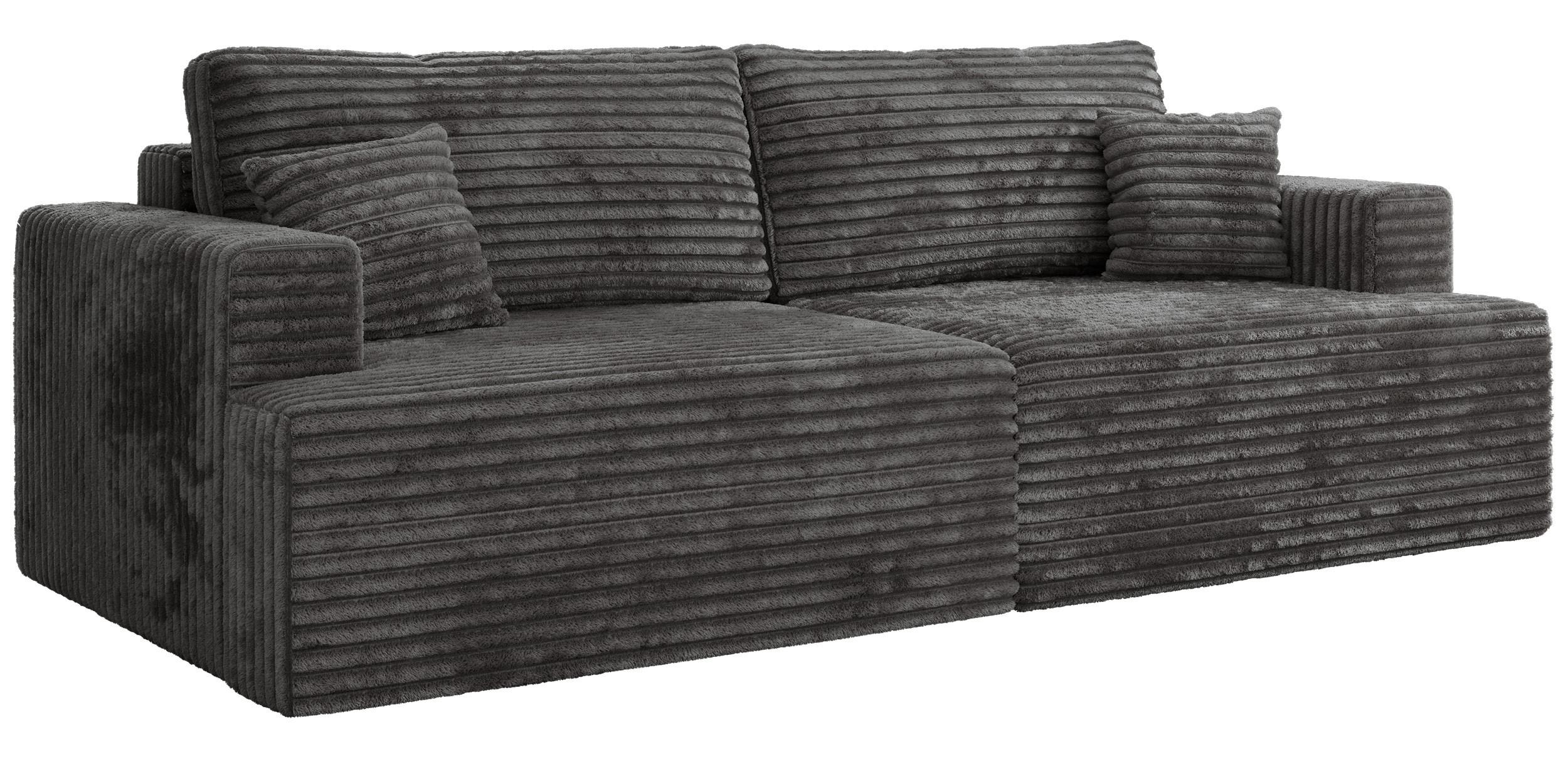wohnli-moebel-suche-800001364184 Wohnli Möbelsuche - 4-SITZER SOFA VIRELLA Dunkelgrau Cord