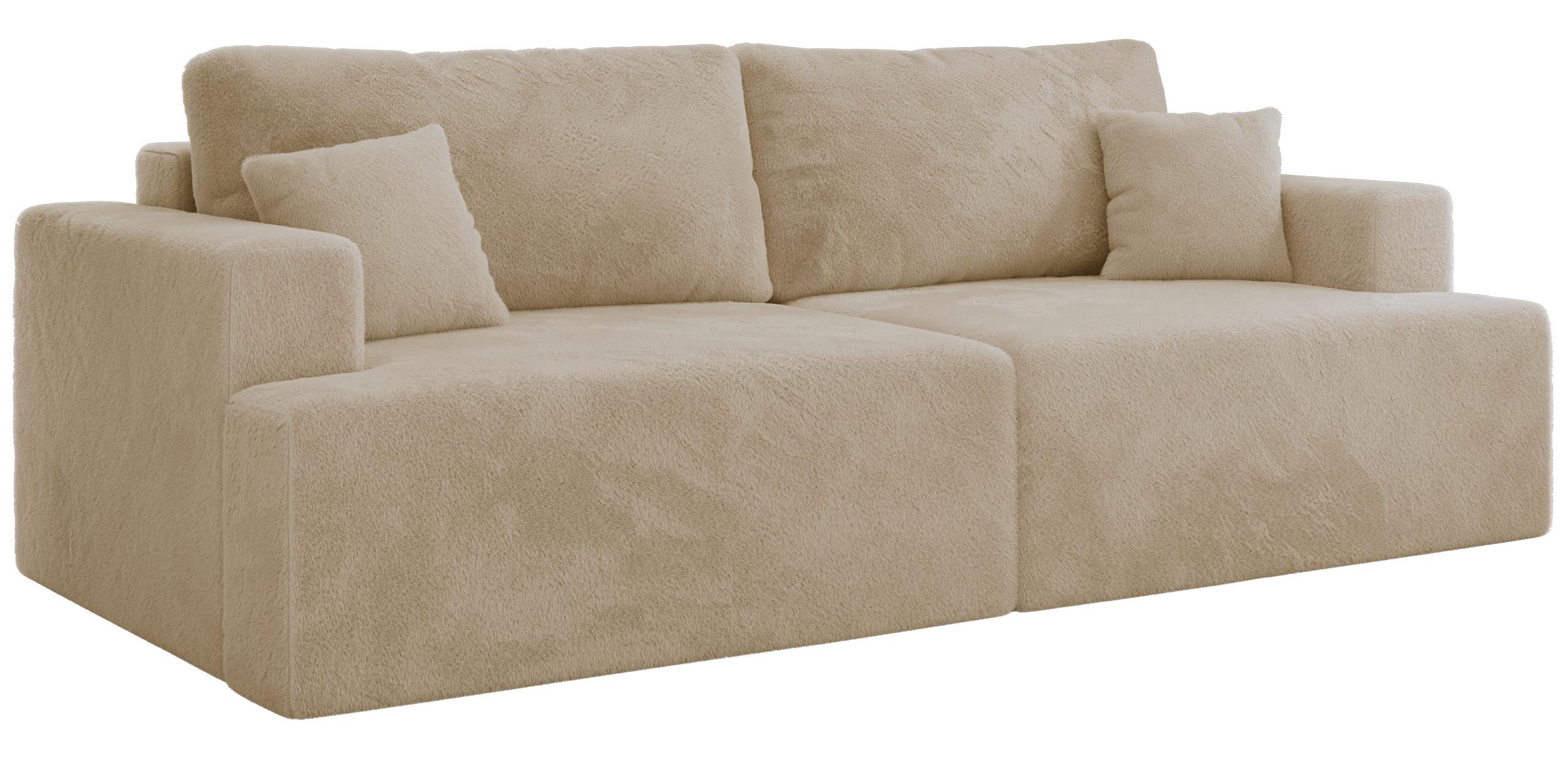 wohnli-moebel-suche-800001364187 Wohnli Möbelsuche - 4-SITZER SOFA VIRELLA Creme Plüsch