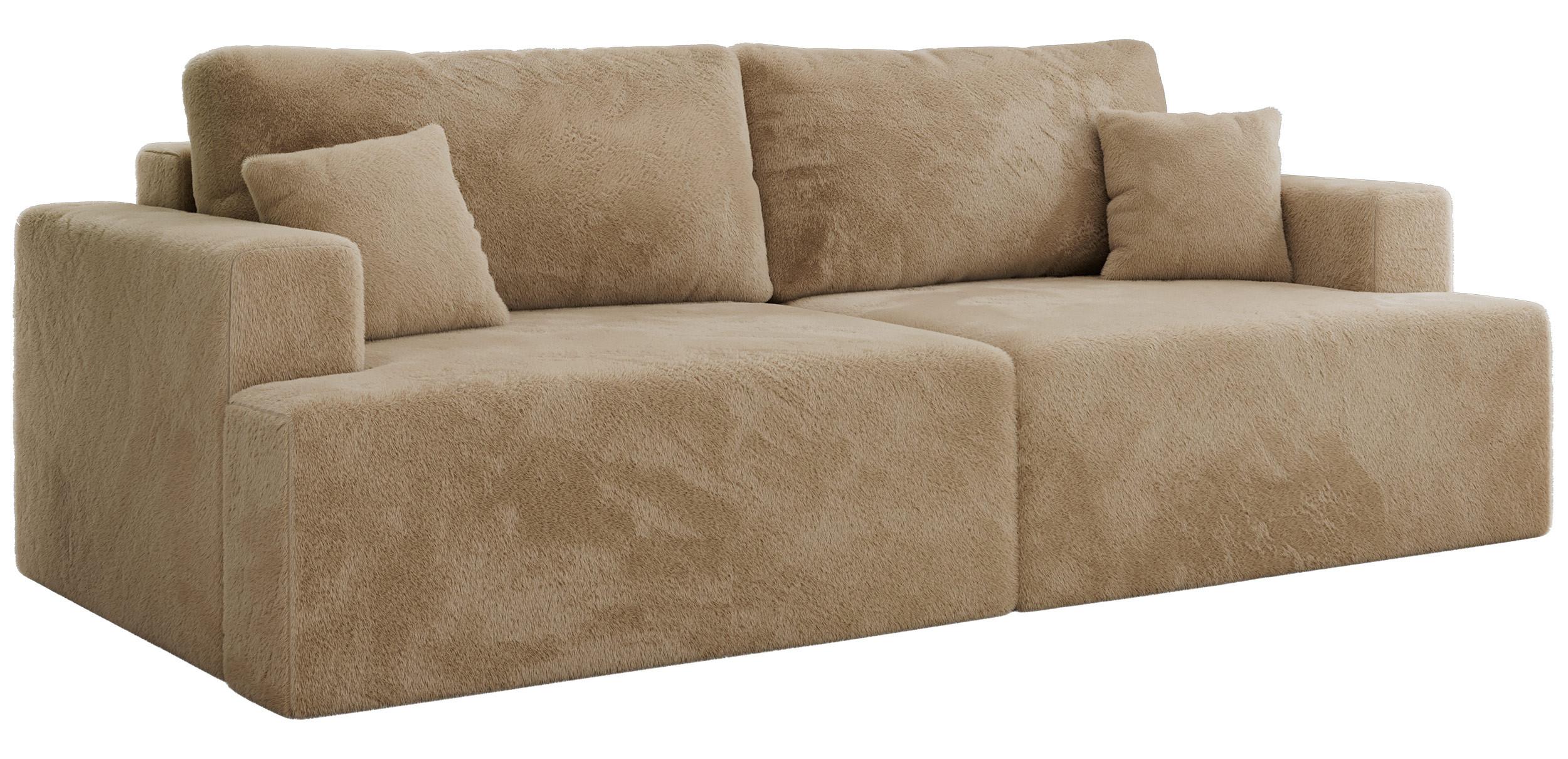 wohnli-moebel-suche-800001364188 Wohnli Möbelsuche - 4-SITZER SOFA VIRELLA Beige Plüsch