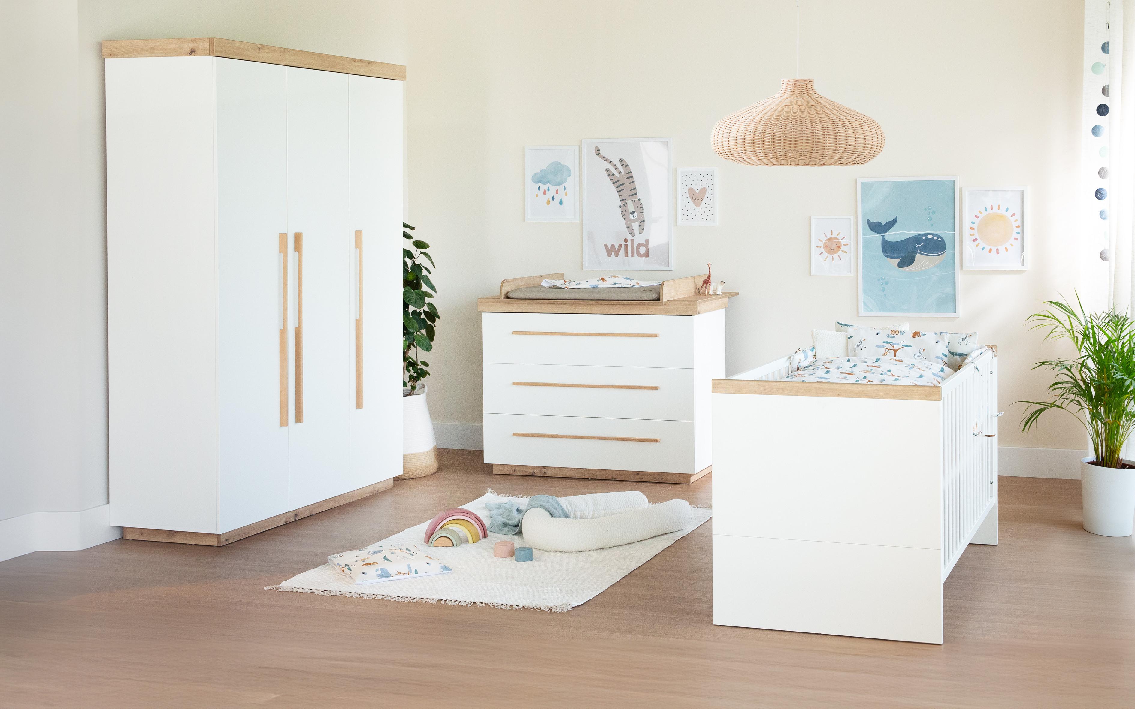 wohnli-moebel-suche-800001366687-1 WICKELKOMMODE Lumo Holz Roba Möbel > Kommoden & Schubladenschränke > Wickelkommoden Weiß