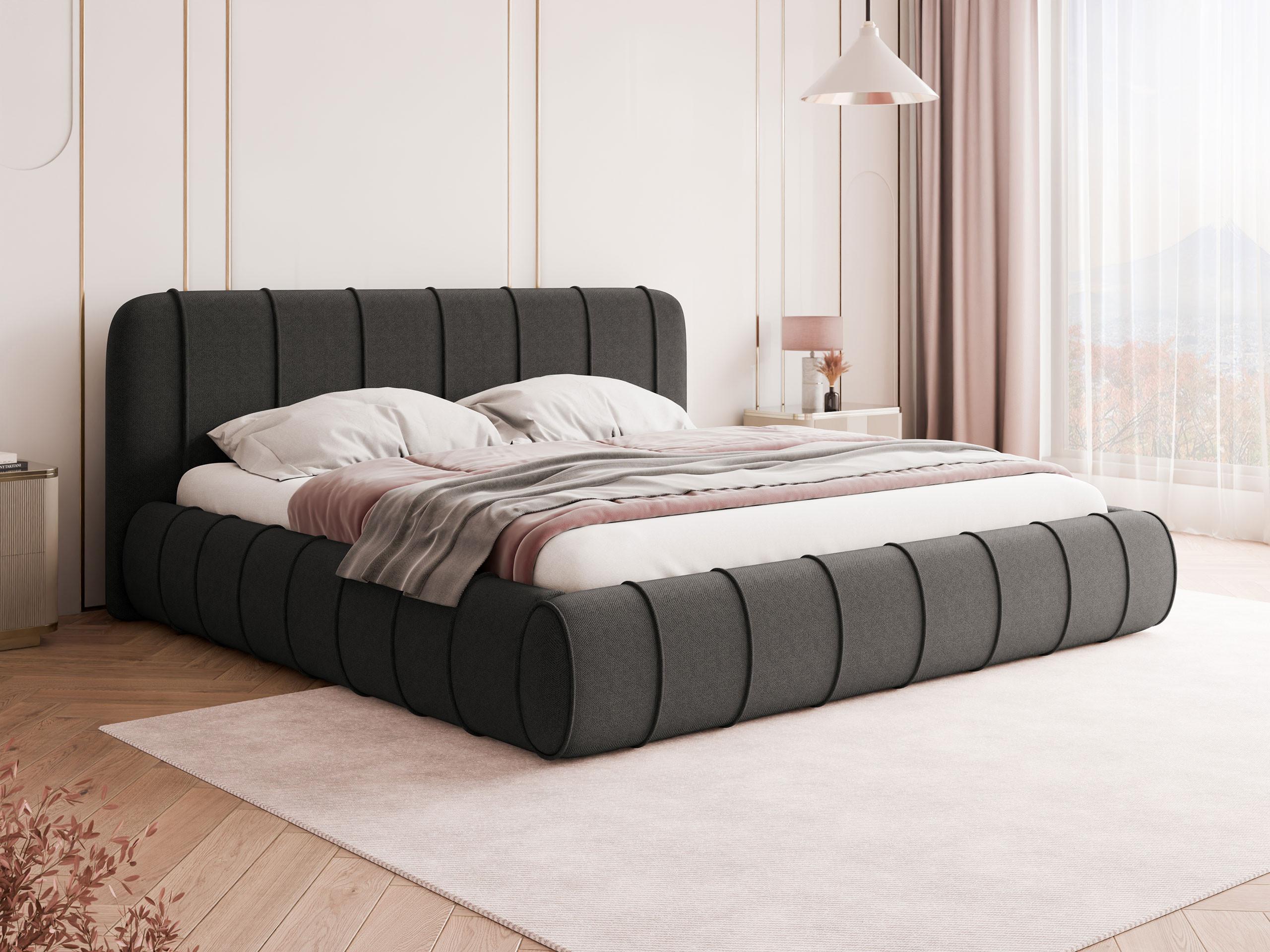 POLSTERBETT Slim XI Textil MIRJAN24 Möbel > Betten > Polsterbetten Grau