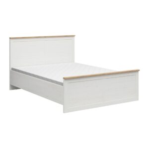BOXBETT 160/200 Aksel Weiß Holzwerkstoff Petits-meubles Möbel > Betten > Boxspringbetten Weiß