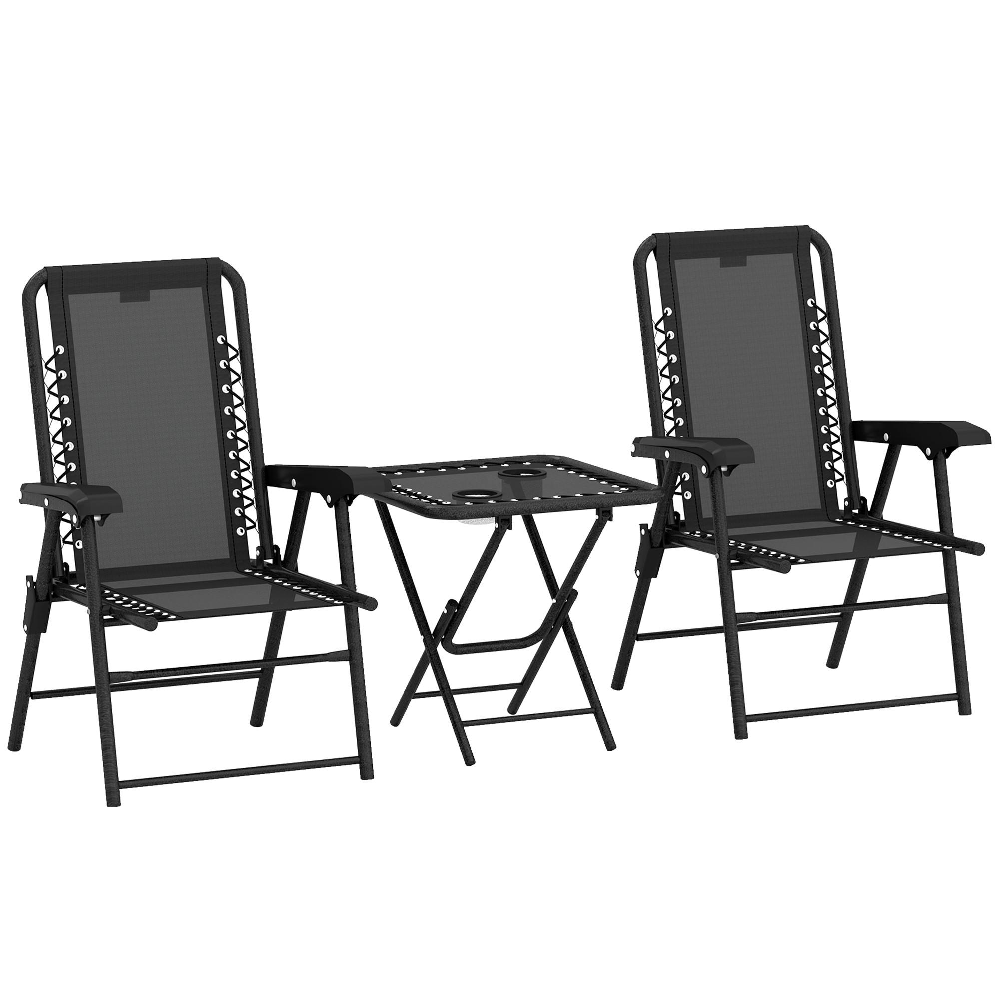 wohnli-moebel-suche-800001382471 Wohnli Möbelsuche - BISTRO Set 3-teilig aus Stahl Wetterfest Gartenmöbel Set mit Bistrotisch