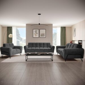 wohnli-moebel-suche-800001383083-1 RELAXSESSEL Volare mit Metallbeinen Anthrazit Textil Beautysofa Möbel > Sessel > Polstersessel Anthrazit
