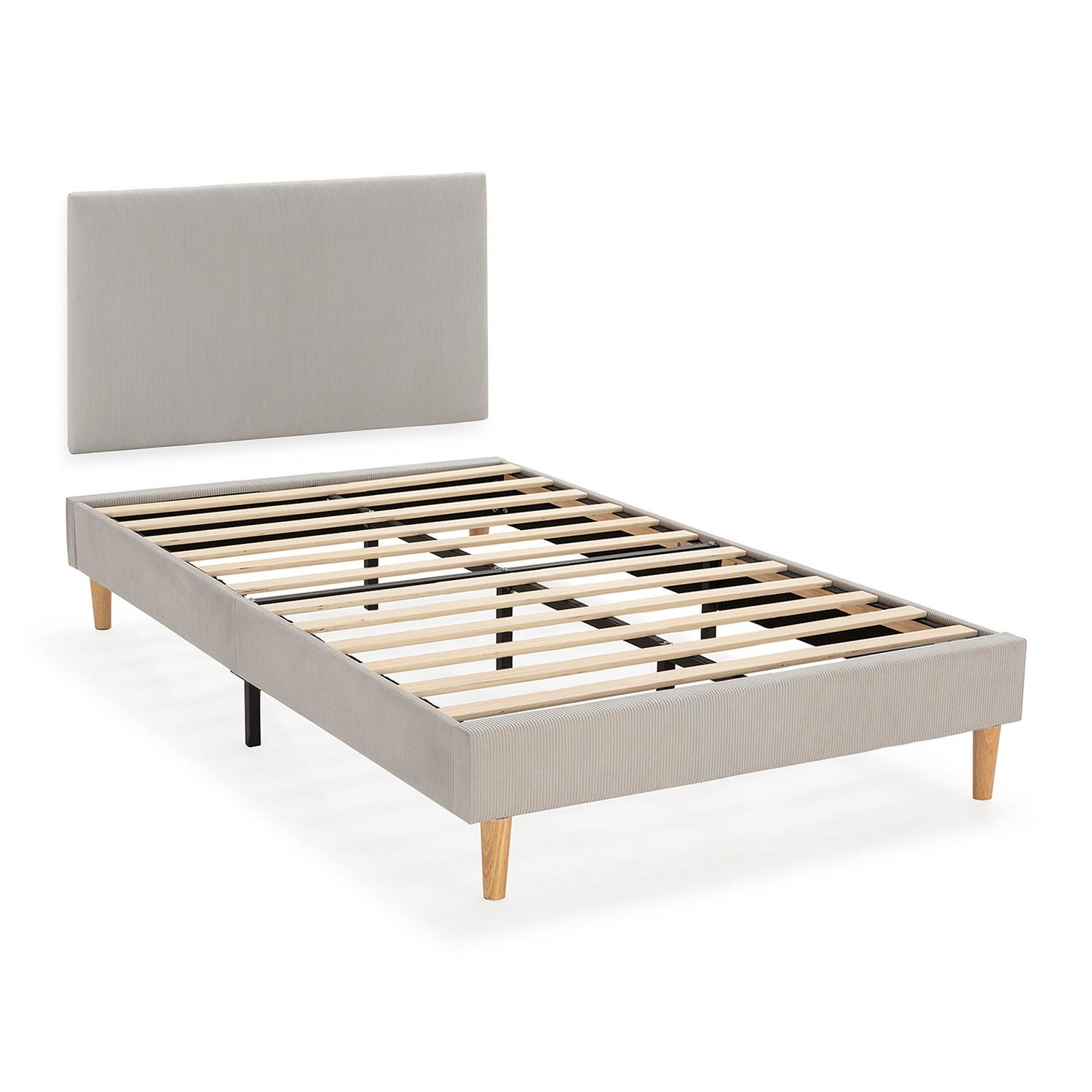 Wohnli Möbelsuche - POLSTERBETT + kopfteil Bari 90x190 cm