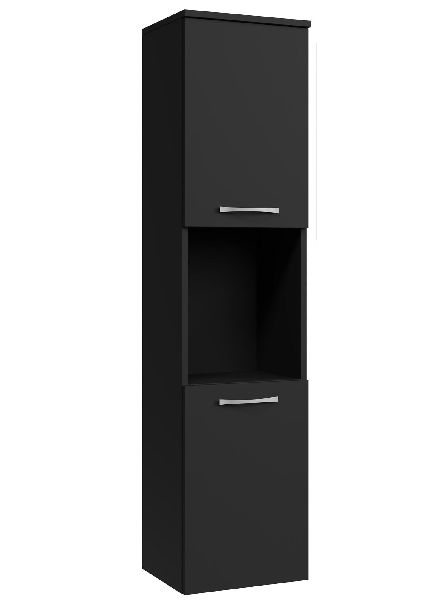 Wohnli Möbelsuche - BADEZIMMERSCHRANK Montreal mit 2 Türen Grün Matt - 30 x 30 x 130 cm
