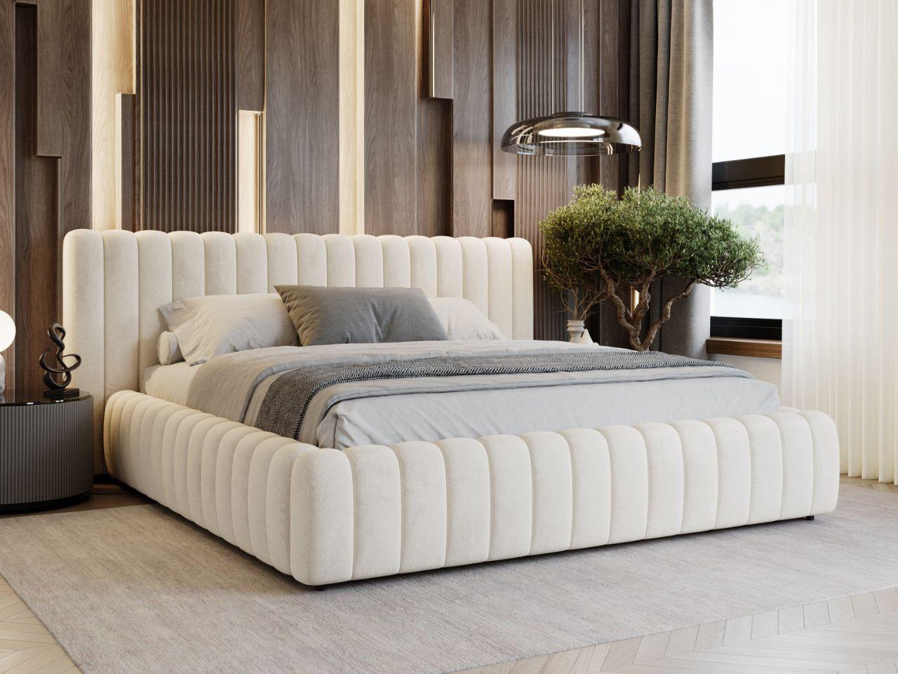 wohnli-moebel-suche-800001392528-1 POLSTERBETT Bliss 120x200 Beige Textil Graingold Möbel > Betten > Polsterbetten Beige