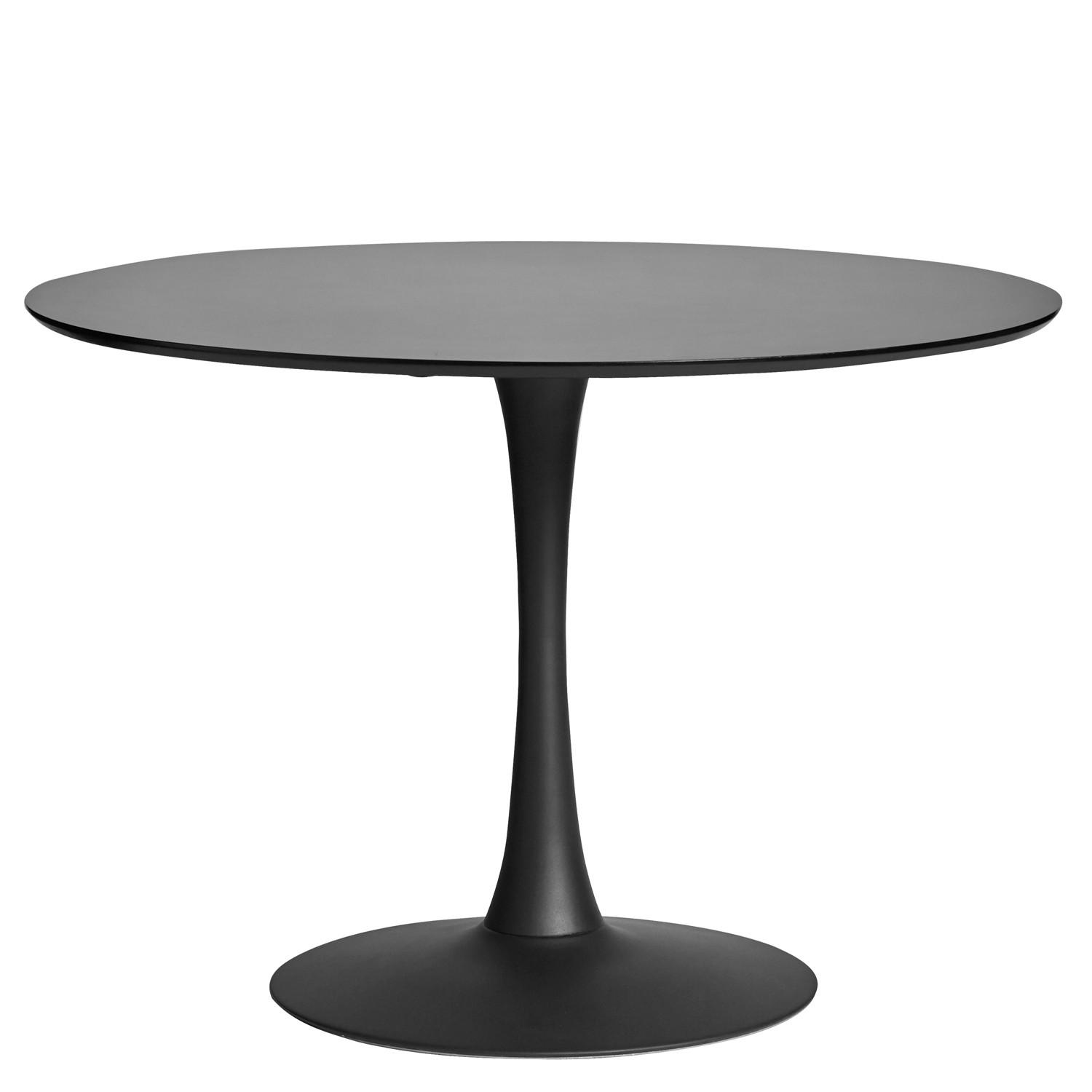 Wohnli Möbelsuche - ESSTISCH Oda Schwarz 110/110/75 cm