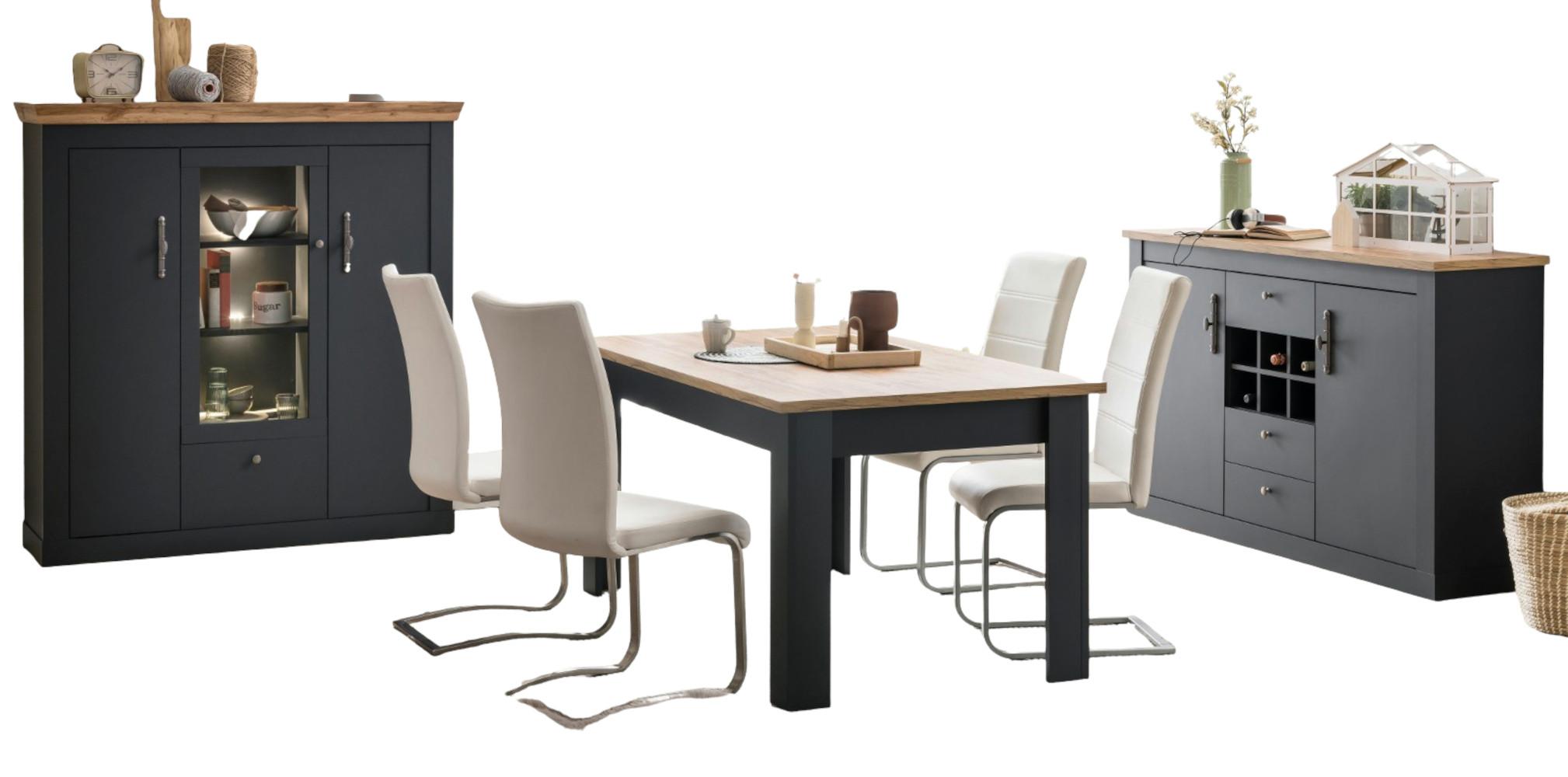 wohnli-moebel-suche-800001396592 Wohnli Möbelsuche - ESSZIMMER-SET 3-teilig grau