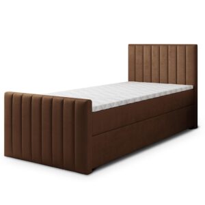 Wohnli Möbelsuche - BOXBETT ARION 90 90x200 cm mit Matratze und Topper