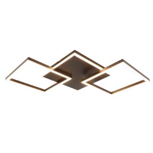 Wohnli Möbelsuche - LED-DECKENLEUCHTE Schwarzzahn 29.5/7.4/62.8 cm Deckenlampe
