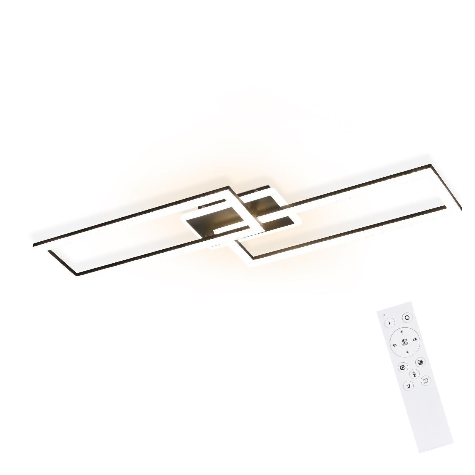 Wohnli Möbelsuche - LED-DECKENLEUCHTE Kranzwacht 25.5/7.5/80.0 cm Deckenlampe