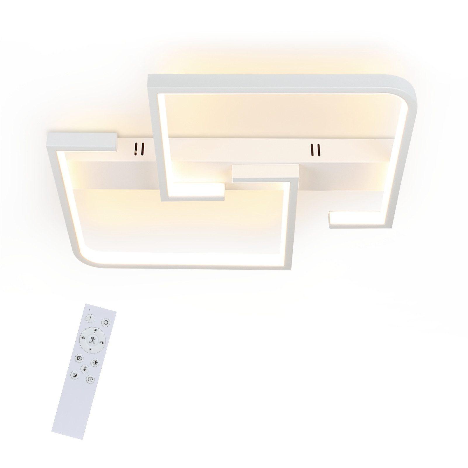 Wohnli Möbelsuche - LED-DECKENLEUCHTE Eisengraf 37/5/42 cm Deckenlampe