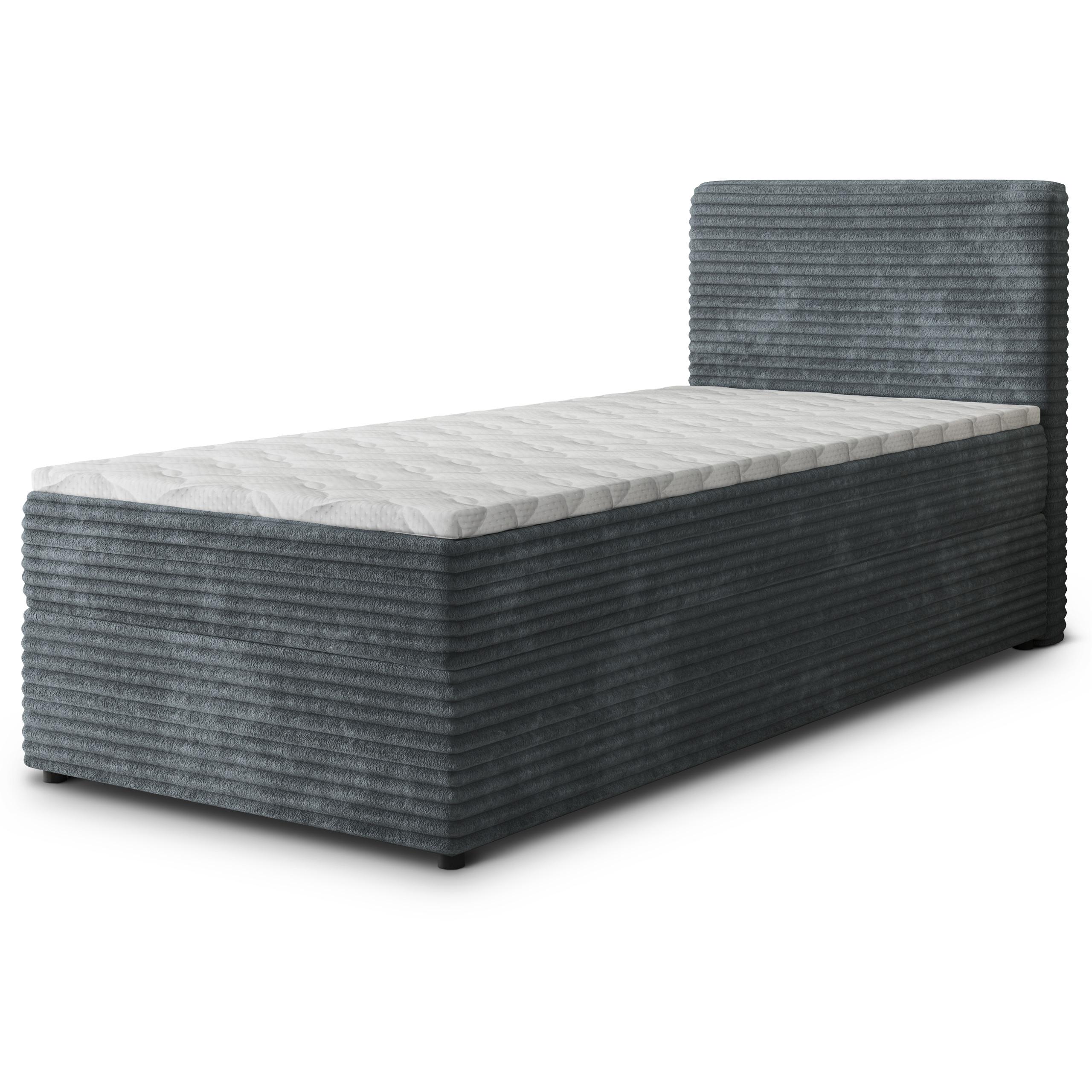 Wohnli Möbelsuche - BOXBETT PISA 90 90x200 cm mit Matratze und Topper