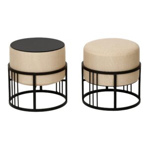 Wohnli Möbelsuche - HOCKER-SET 2-TLG. Tas