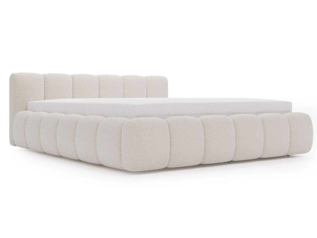wohnli-moebel-suche-800001411100 Wohnli Möbelsuche - POLSTERBETT Cloud Low 140x200 Bouclé-Stoff Beige