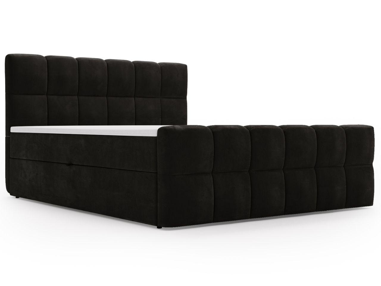 Wohnli Möbelsuche - BOXBETT Alicante 180x200 Schwarz