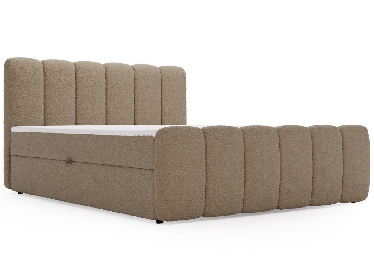 wohnli-moebel-suche-800001411346 Wohnli Möbelsuche - BOXBETT Cloud 180x200 Bouclé-Stoff Braun