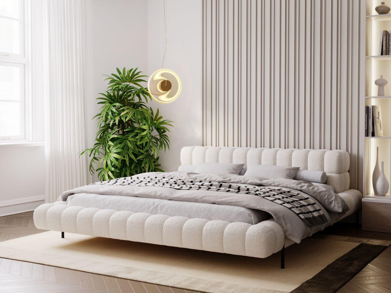wohnli-moebel-suche-800001411392-1 POLSTERBETT Imagine 180x200 Beige Textil Graingold Möbel > Betten > Polsterbetten Beige