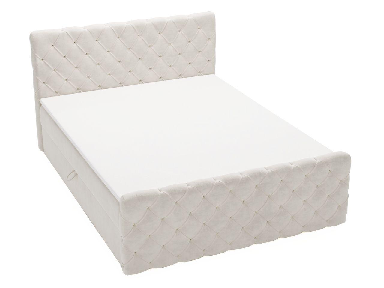 Wohnli Möbelsuche - BOXBETT Lunaris 180x200 Creme