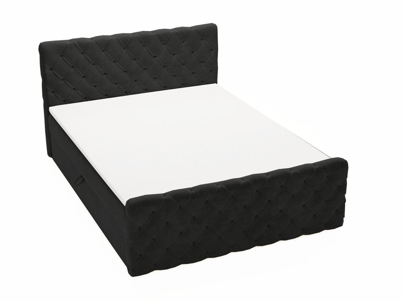 Wohnli Möbelsuche - BOXBETT Lunaris 180x200 Schwarz