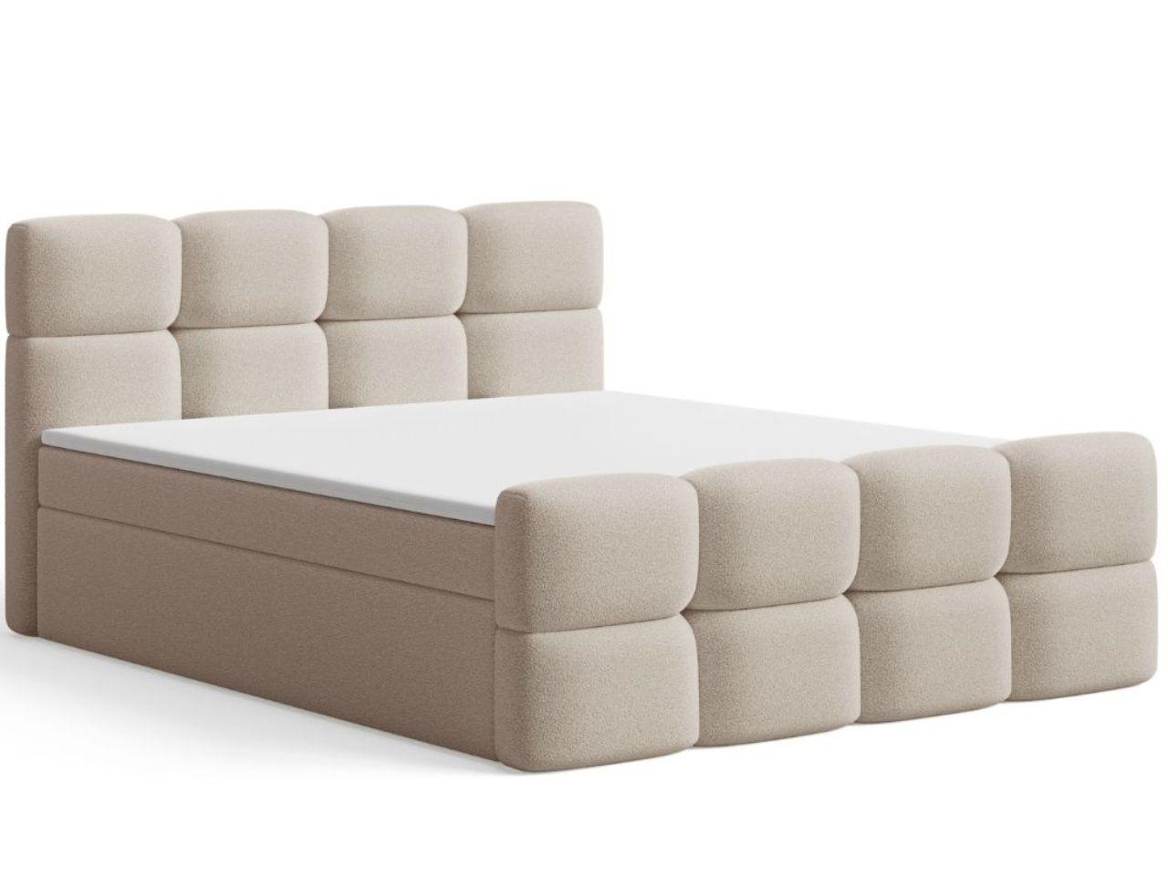 wohnli-moebel-suche-800001411721 Wohnli Möbelsuche - BOXBETT Rivon 160x200 Bouclé-Stoff Beige