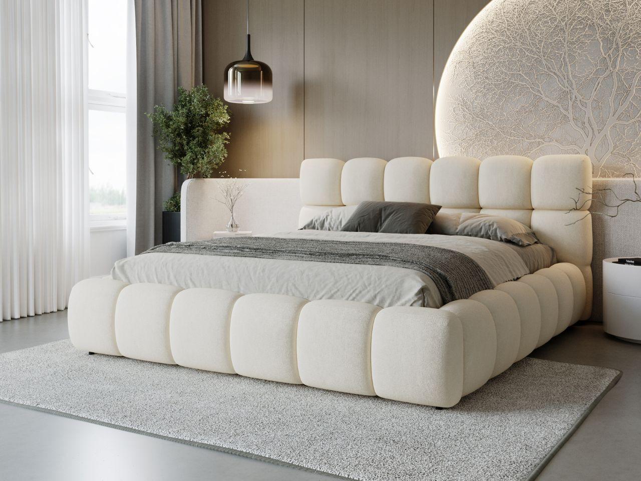 POLSTERBETT Modo 180x200 Beige Textil Graingold Möbel > Betten > Polsterbetten Beige