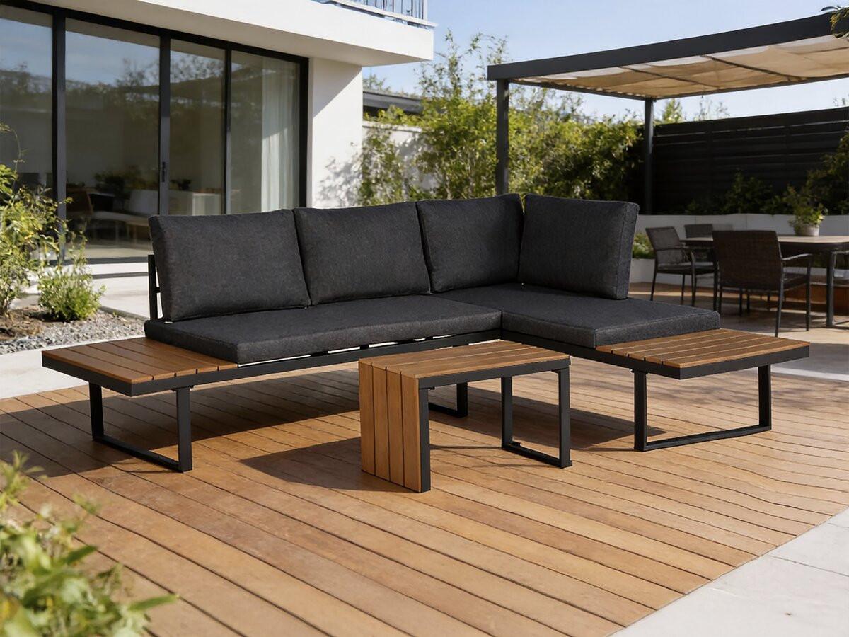 wohnli-moebel-suche-800001414879-1 GARTENSITZGRUPPE sylva Grau Metall Habitat Garten Garten & Outdoor > Gartenmöbel > Gartenmöbel-Sets Grau