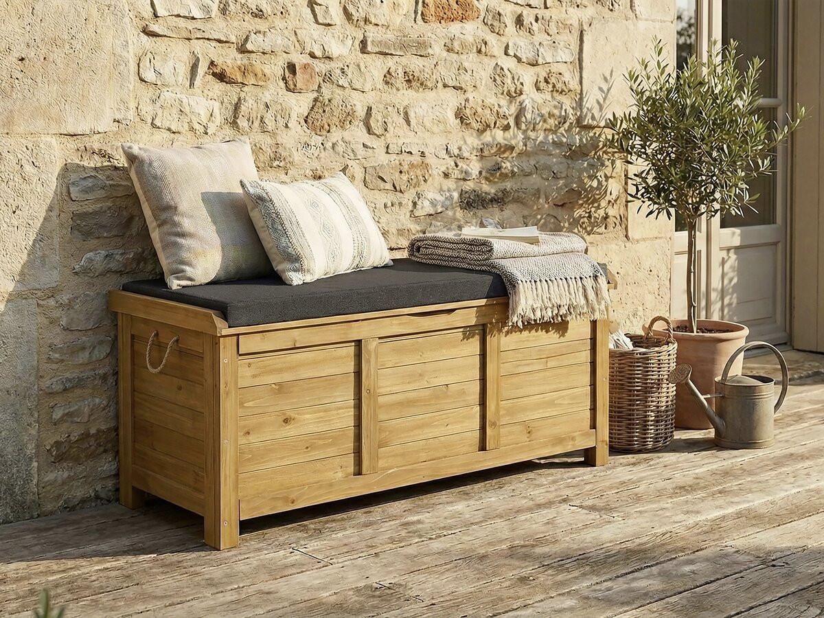 wohnli-moebel-suche-800001414890-1 GARTENSCHRANK - GARTENTRUHE gana Braun Holz Habitat Garten Möbel > Kommoden & Schubladenschränke > Kommoden Braun