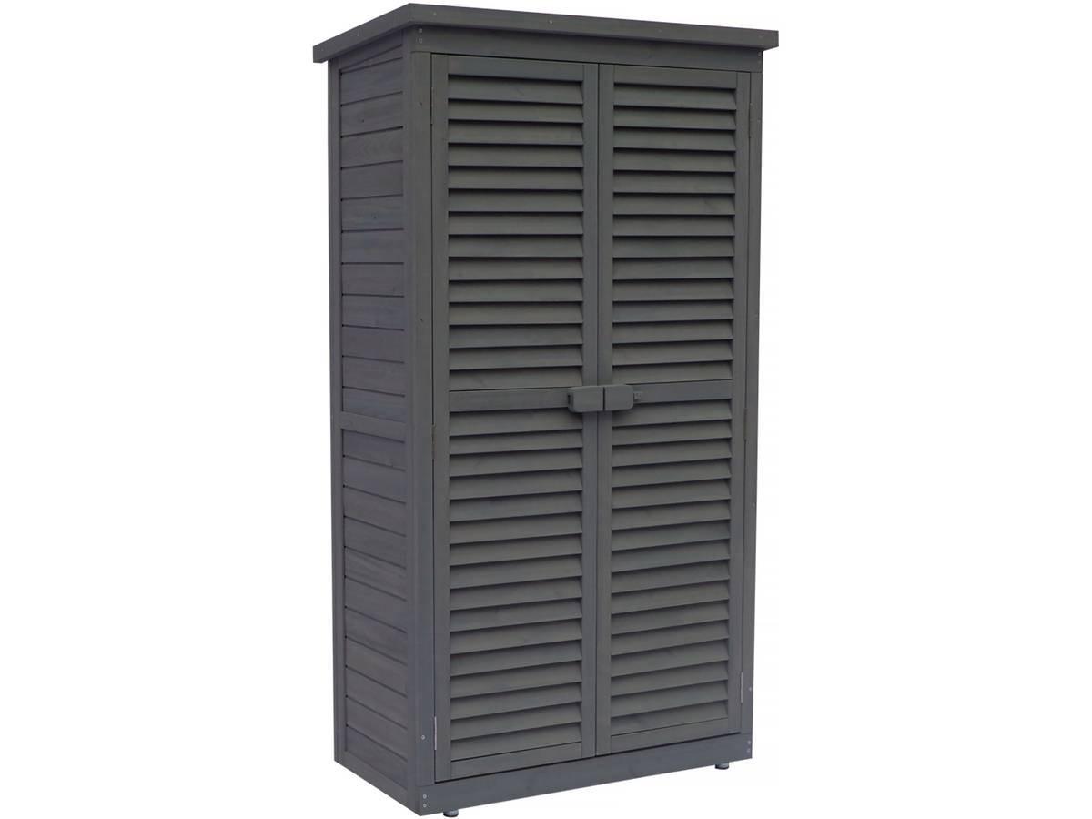 Wohnli Möbelsuche - GARTENSCHRANK - GARTENTRUHE space Anthrazit