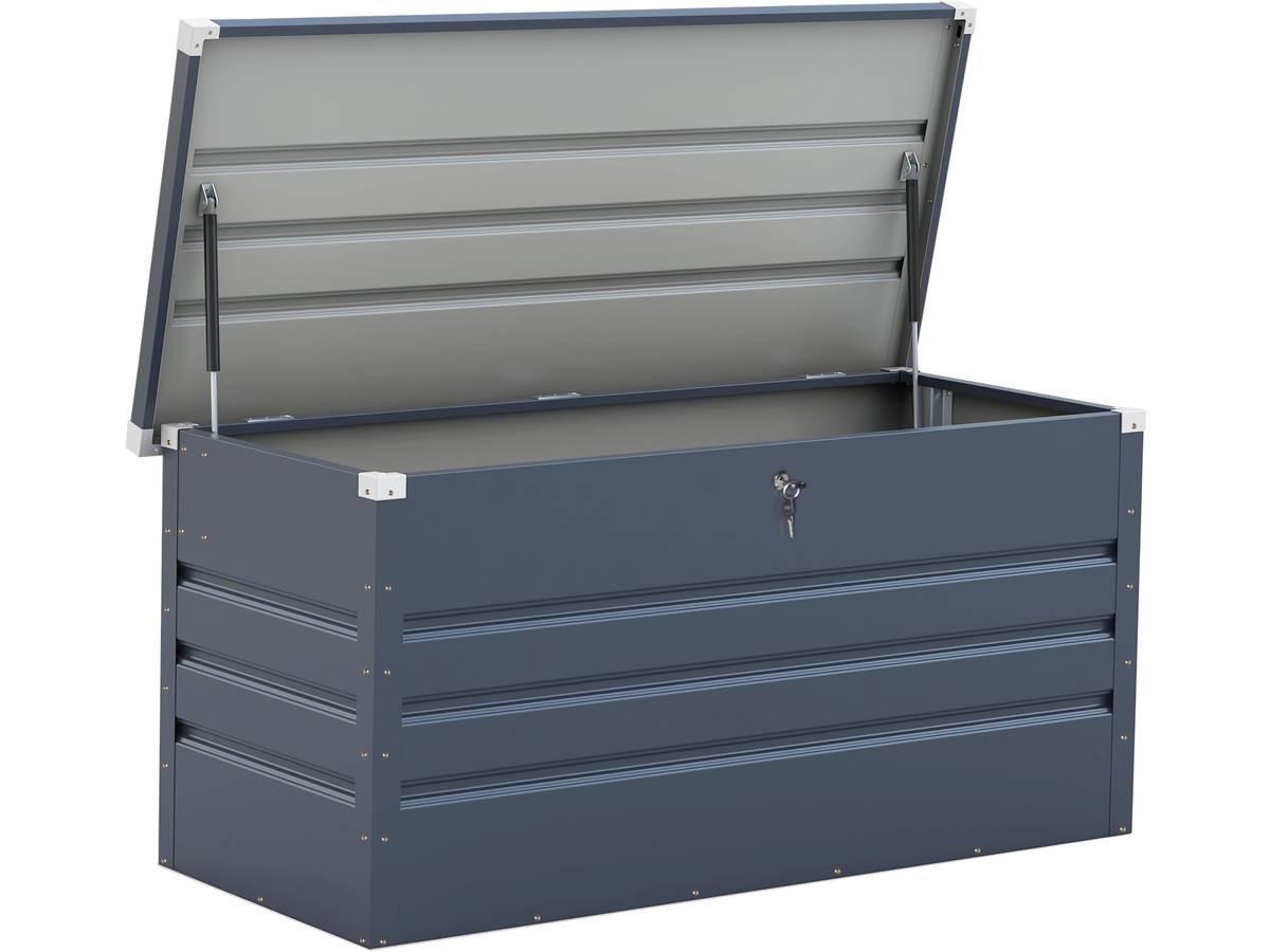Wohnli Möbelsuche - GARTENSCHRANK - GARTENTRUHE store Grau