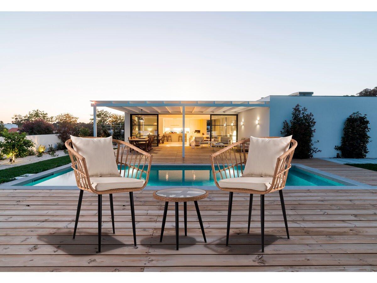 wohnli-moebel-suche-800001414934-1 GARTENSITZGRUPPE vela beige Metall Habitat Garten Garten & Outdoor > Gartenmöbel > Gartenmöbel-Sets Beige