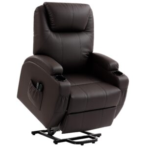 Wohnli Möbelsuche - RELAXSESSEL Kunstleder Metall Bräune