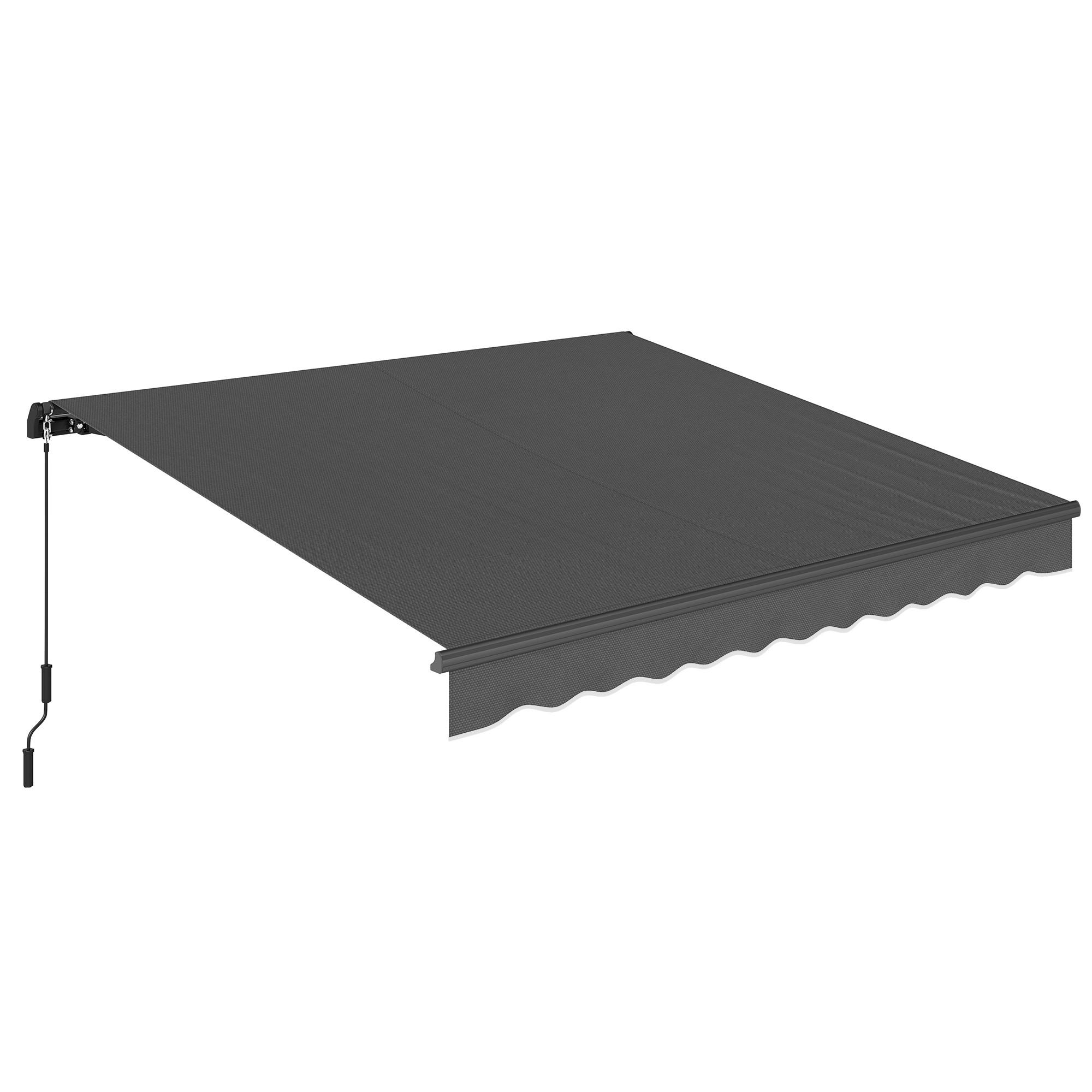wohnli-moebel-suche-800001420411 Wohnli Möbelsuche - GELENKARMMARKISE Metall Polyester Dunkelgrau