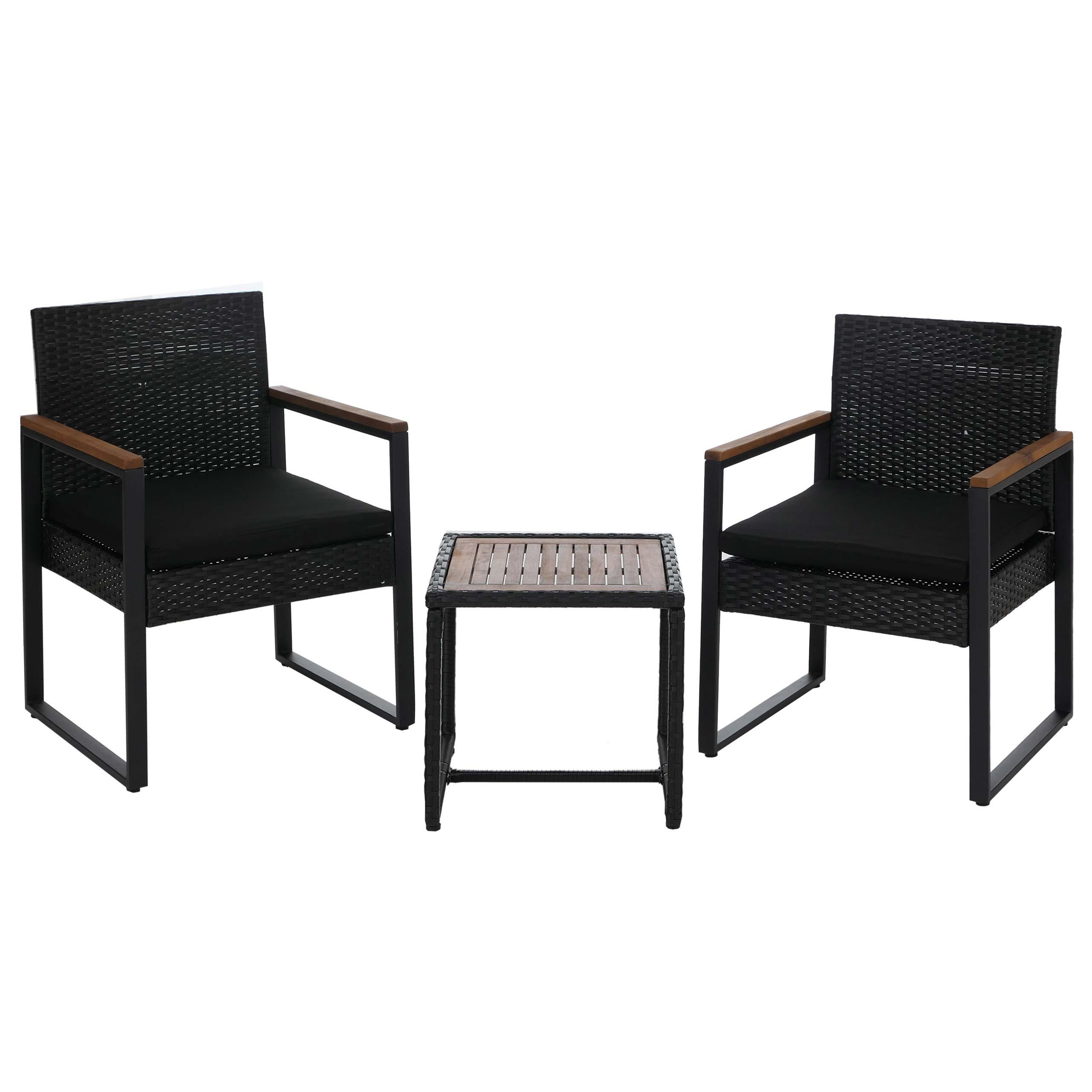 wohnli-moebel-suche-800001420684 Wohnli Möbelsuche - POLY-RATTAN GARNITUR Schwarz
