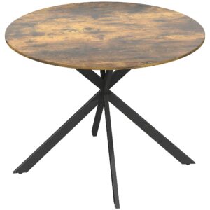 Wohnli Möbelsuche - ESSTISCH rund Dunkelbraun 120/120/75 cm