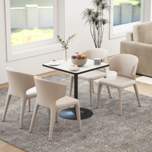 wohnli-moebel-suche-800001421447-1 70 x 70 cm quadratischer Küchentisch für 4 Personen Weiß