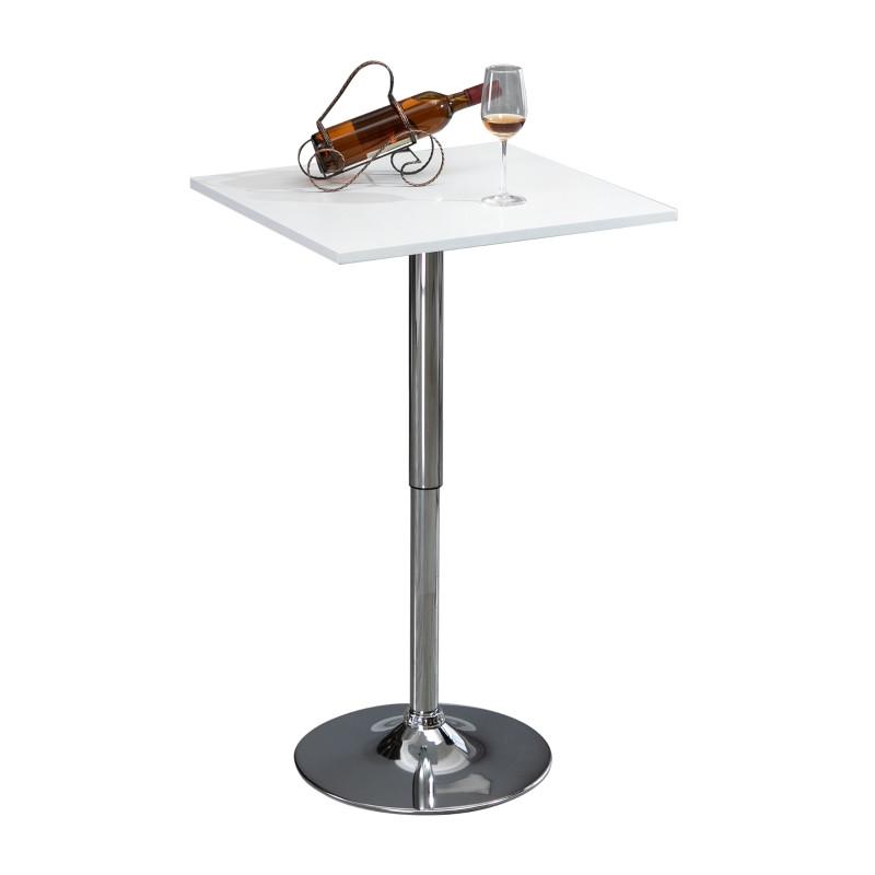 Wohnli Möbelsuche - BARTISCH Höhenverstellbar Stehtisch mit Drehbar Tischplatte für Wohnzimmer