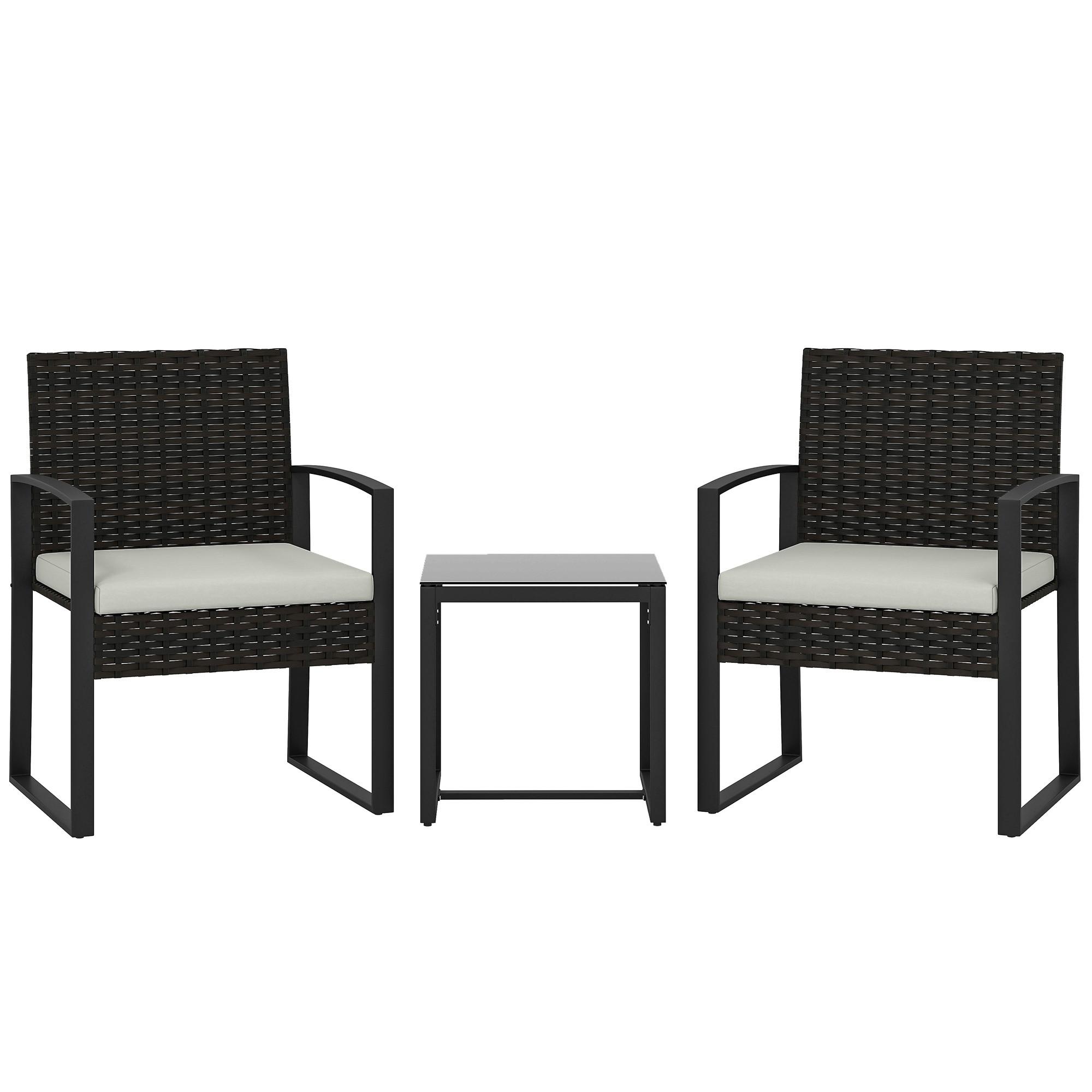 Wohnli Möbelsuche - BISTROSET 3 TLG. aus PE-Rattan