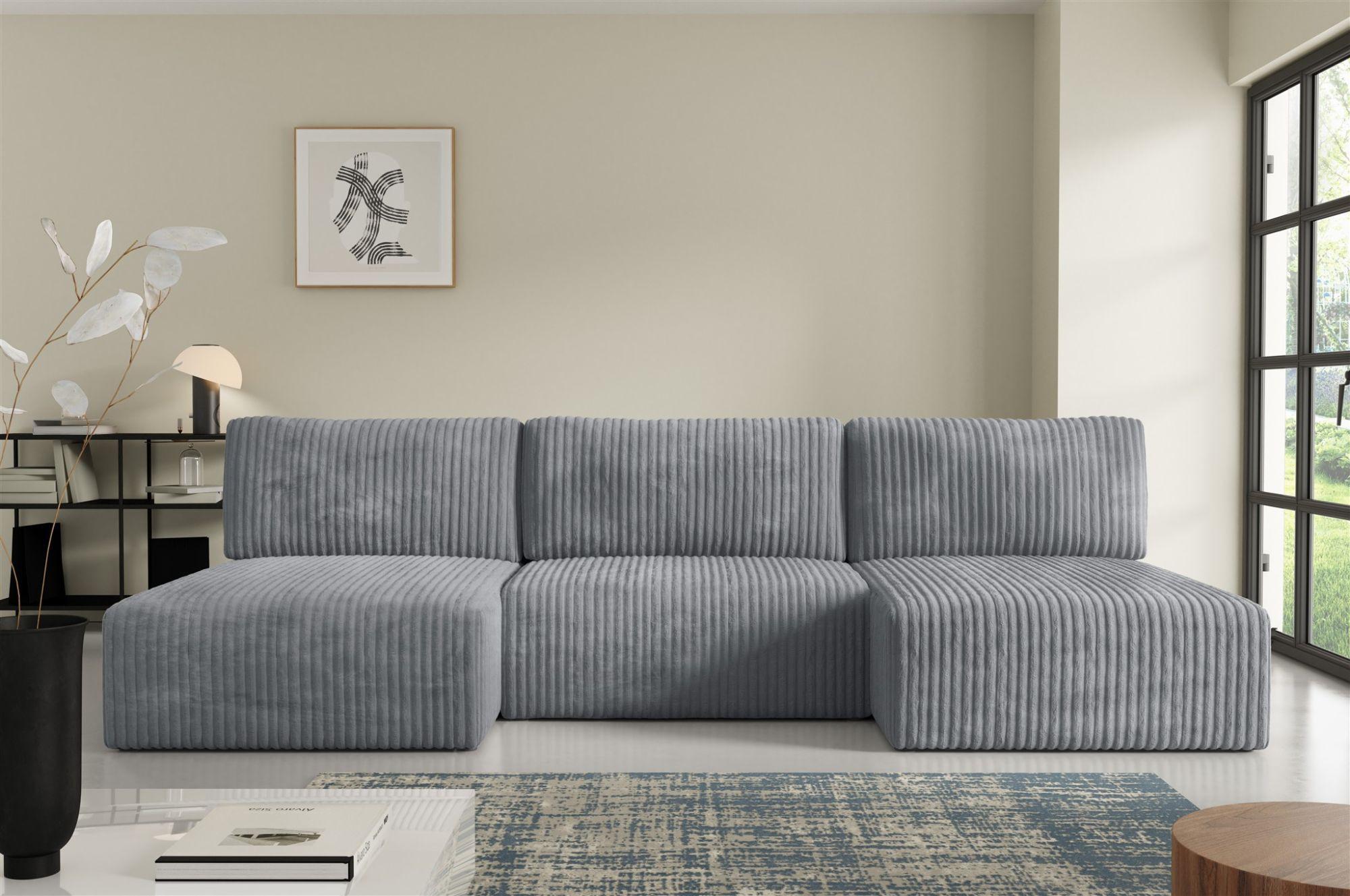 wohnli-moebel-suche-800001422925-1 WOHNLANDSCHAFT Natalia Textil Fun Möbel Möbel > Sofas & Couches > Wohnlandschaften > Wohnlandschaften U-Form Grau
