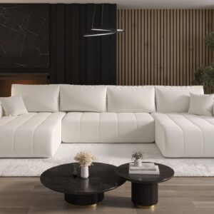 wohnli-moebel-suche-800001422986-1 WOHNLANDSCHAFT Camila In Wind Textil Fun Möbel Möbel > Sofas & Couches > Wohnlandschaften > Wohnlandschaften U-Form Weiß