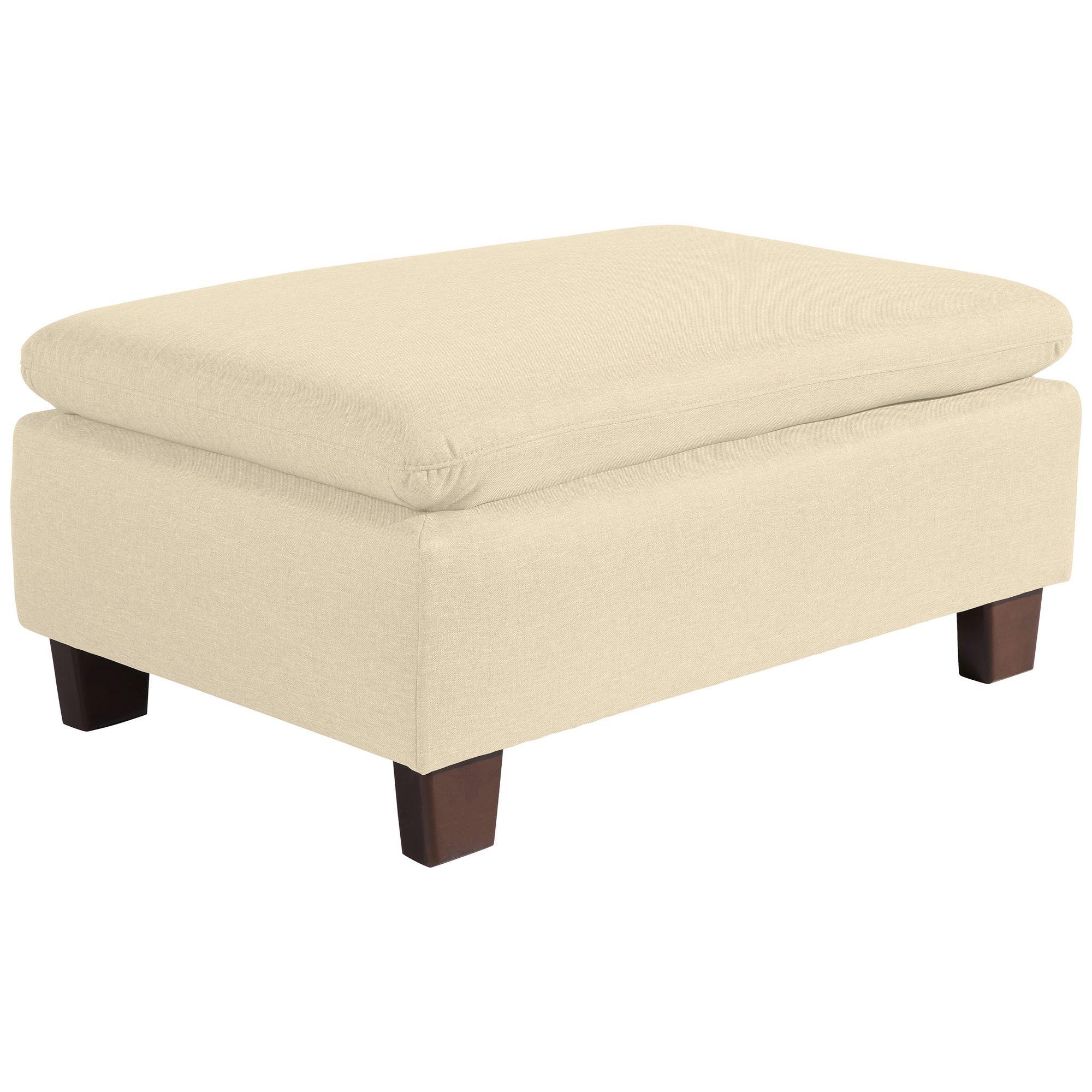 wohnli-moebel-suche-800001423017 Wohnli Möbelsuche - POLSTERHOCKER Kaylil Flachgewebe beige