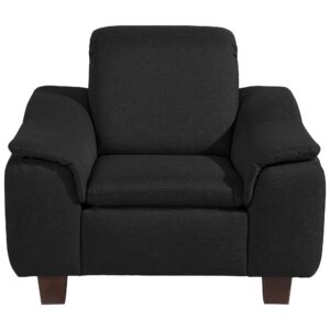 wohnli-moebel-suche-800001423042-1 POLSTERSESSEL Kaylil Flachgewebe schwarz Kunststoff 58aufmkessel Möbel > Sessel > Polstersessel Schwarz