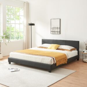 wohnli-moebel-suche-800001424223-1 POLSTERBETT Albacete Textil Corium Möbel > Betten > Polsterbetten Schwarz