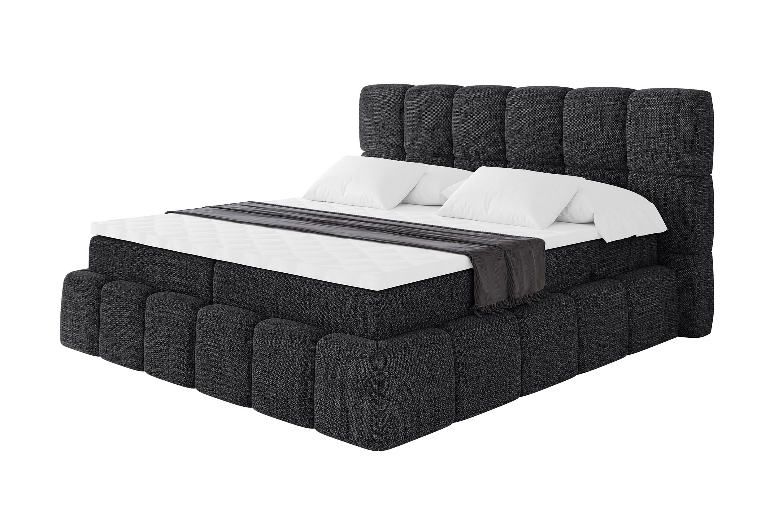 wohnli-moebel-suche-800001425725 Wohnli Möbelsuche - BOXBETT - AURI-H4 - 120x200 Schwarz Aragon