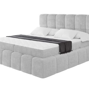 Wohnli Möbelsuche - BOXBETT - AURI-H4 - 180x200 Grau Lapitt