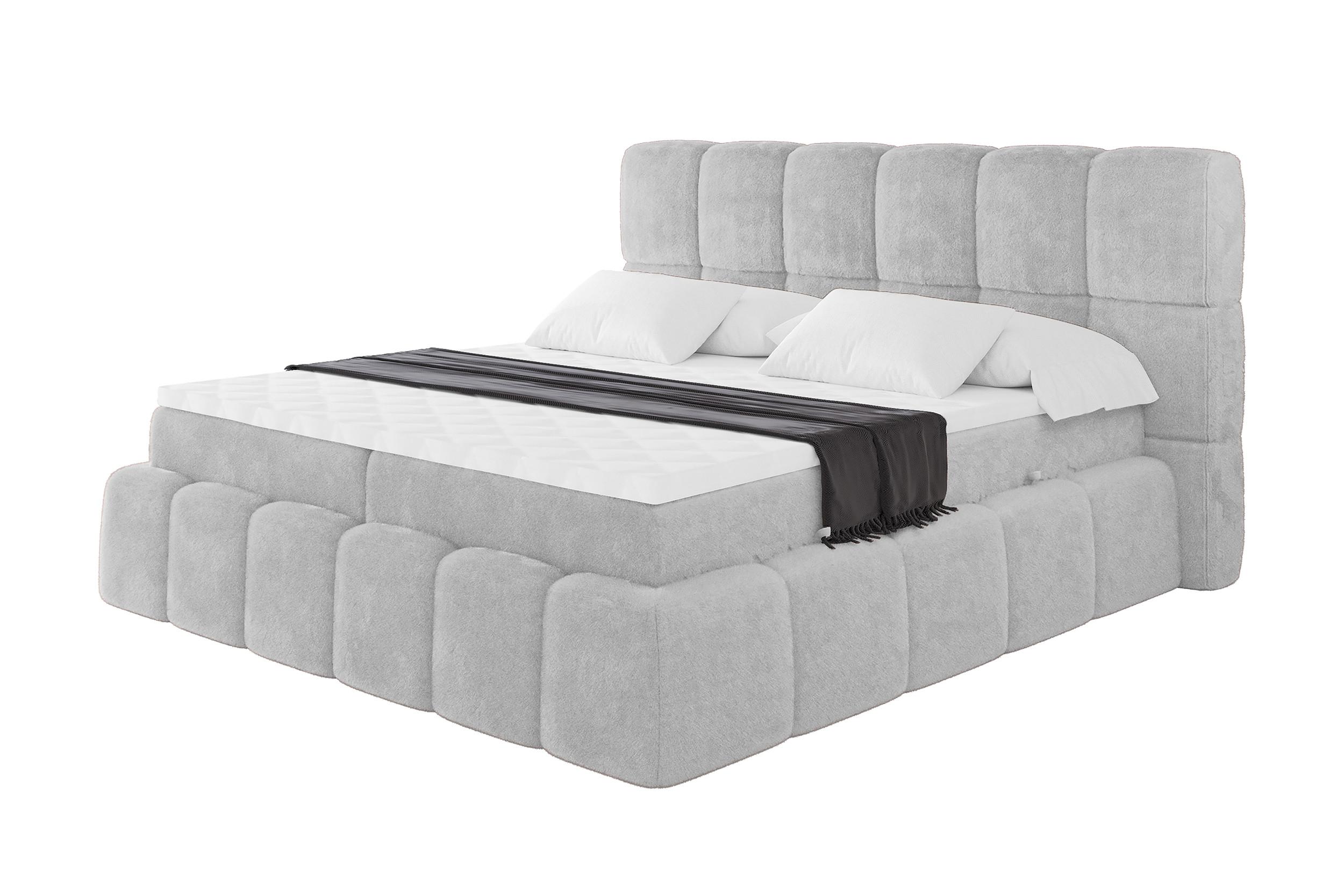 wohnli-moebel-suche-800001425930 Wohnli Möbelsuche - BOXBETT - AURI-H3 - 200x200 Grau Lapitt