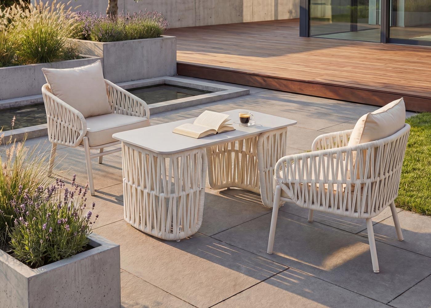 wohnli-moebel-suche-800001426926-1 LOUNGETISCH eckig Cremeweiß Metall MCW Garten & Outdoor > Gartenmöbel > Gartentische Weiß